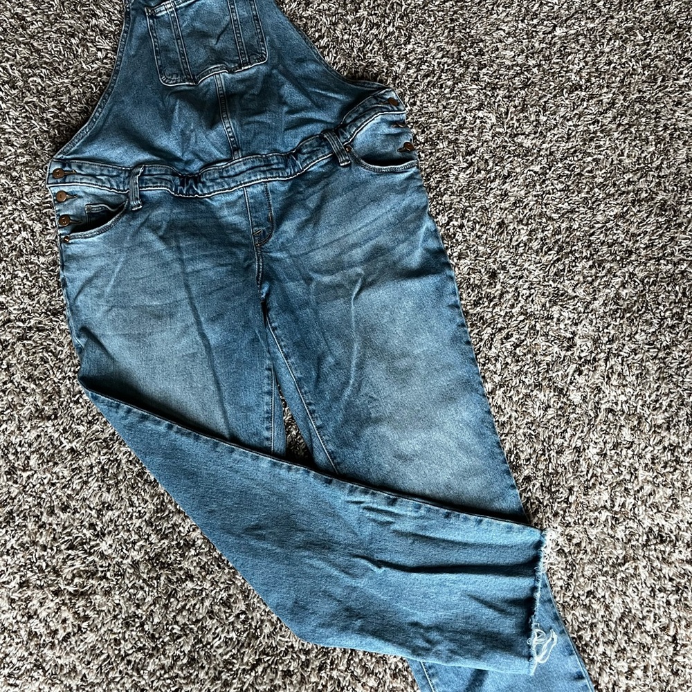 Isabel Maternity by Ingrid & Isabel Blue Denim Overalls